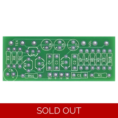 HaraKiri Overload - Too Much Fuzz! PCB